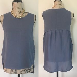 {Deletta} Sania steel gray tank